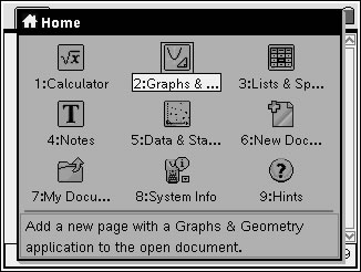 Graph and Geometry Screen
